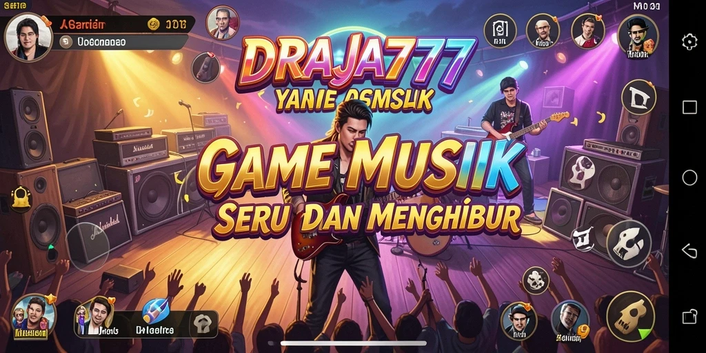 Tampilan utama gameplay DRAJA777 yang mendebarkan dan interaktif.