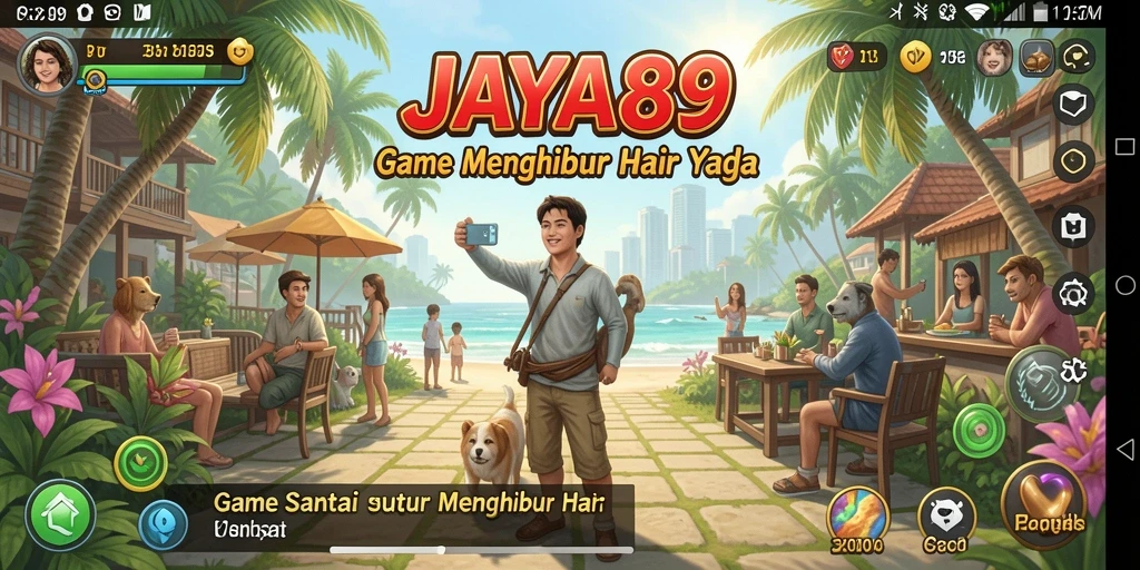 Tampilan gameplay seru dan menyenangkan dari JAYA89.
