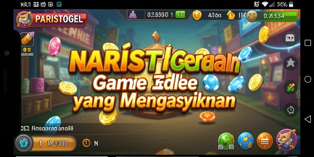 Tampilan utama PARISTOGEL yang menunjukkan gameplay menarik dan interaktif.