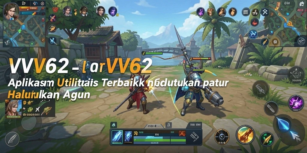 Tampilan aplikasi VV62 yang intuitif dan fungsional.